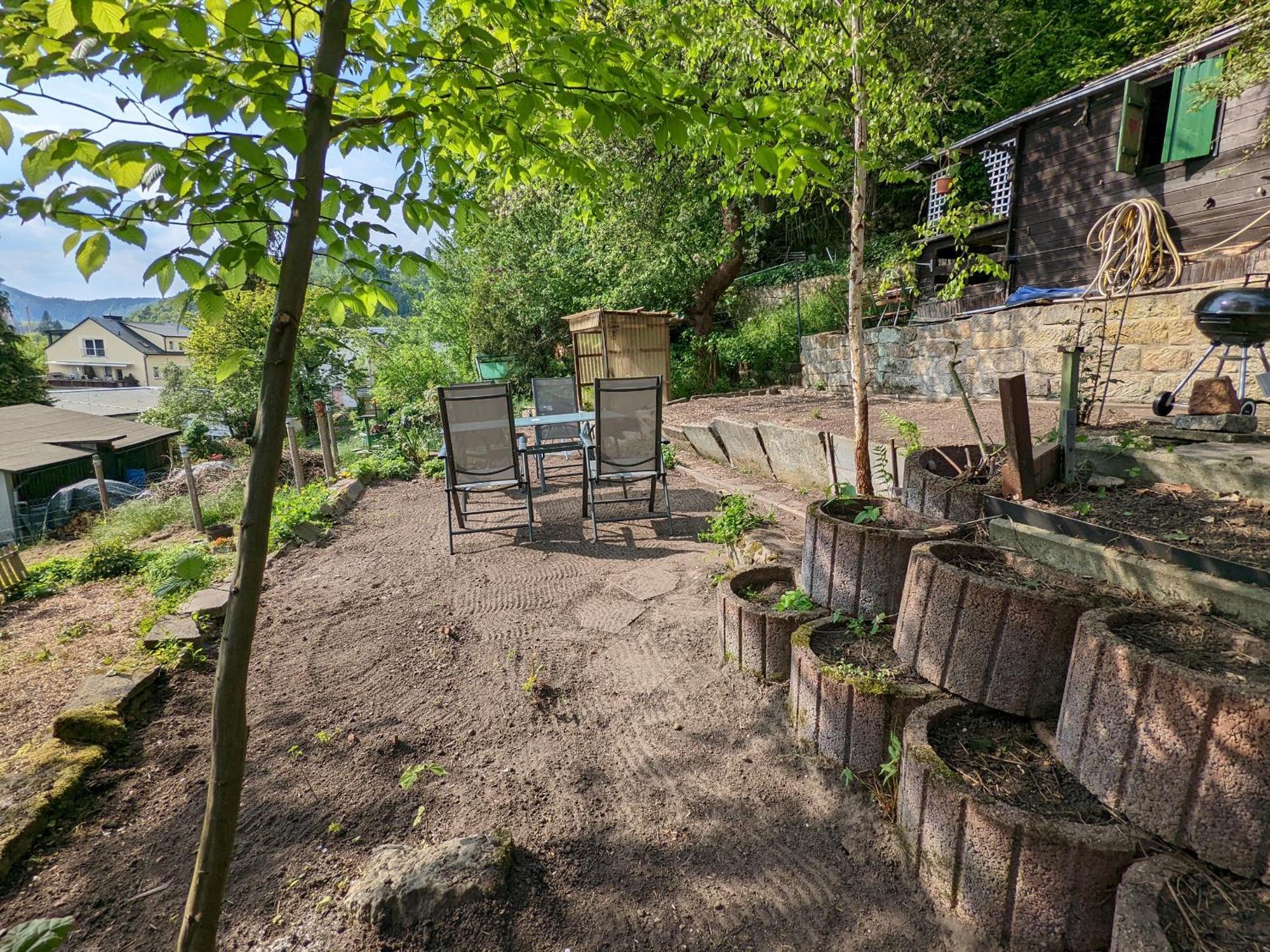 Wohlfühloase mit Pool, Garten, Grill und Ausblick - R3 Rathmannsdorf Exterior foto